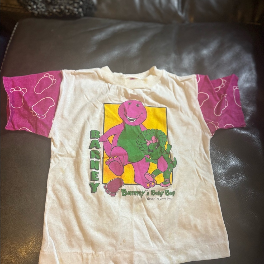 Barneys New York Kids T-Shirt - White and Pink